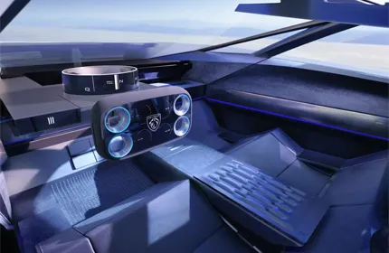 Peugeot Concept Car Inception design intérieur