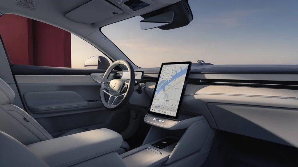 Tableau de bord de la volvo es90
