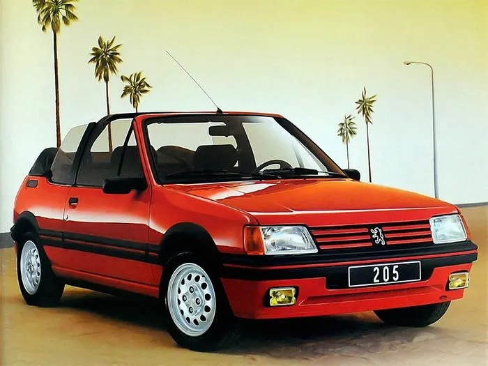Peugeot 205 CTI la plus rare