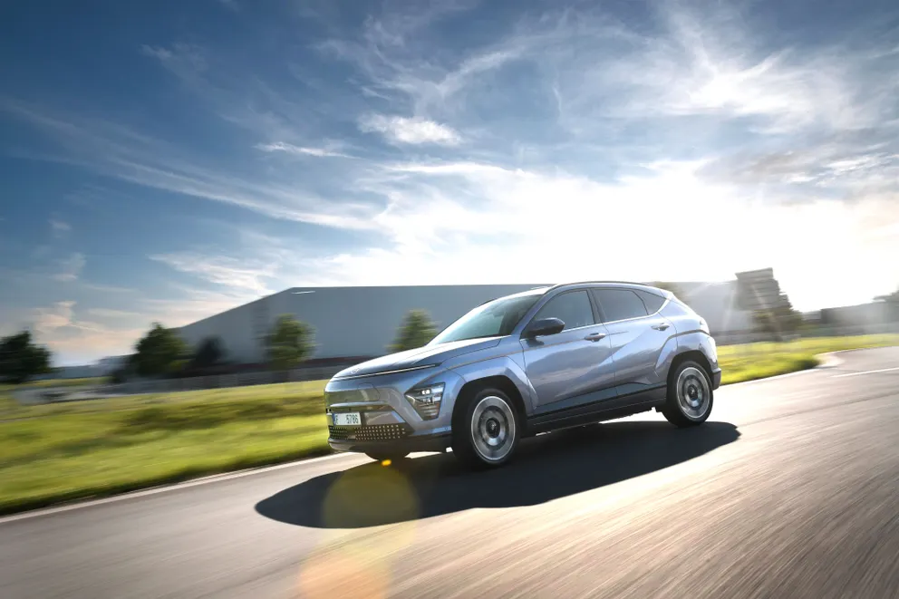 Hyundai Kona Nouvelle génération sur la route