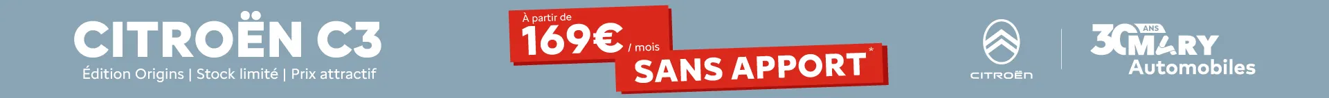 Pourquoi faire compliqué, quand on peut faire 169€ par mois sans apport image