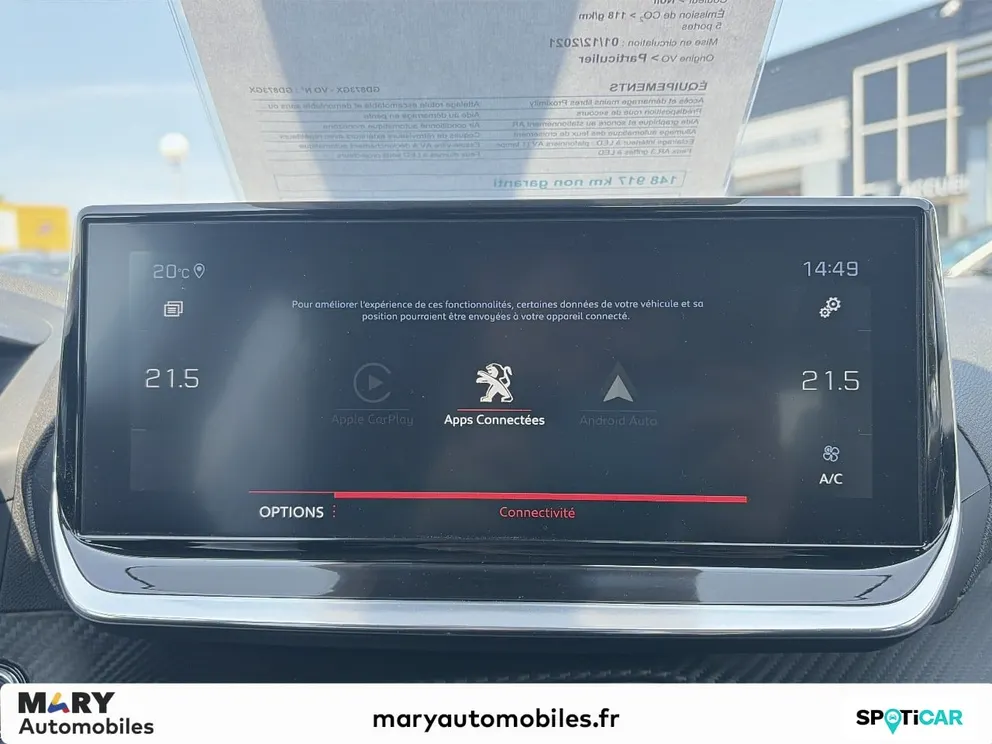 Véhicule occasion 1235502 - peugeot 2008 - Photo 10