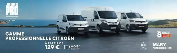 Gamme Professionnelle Citroen