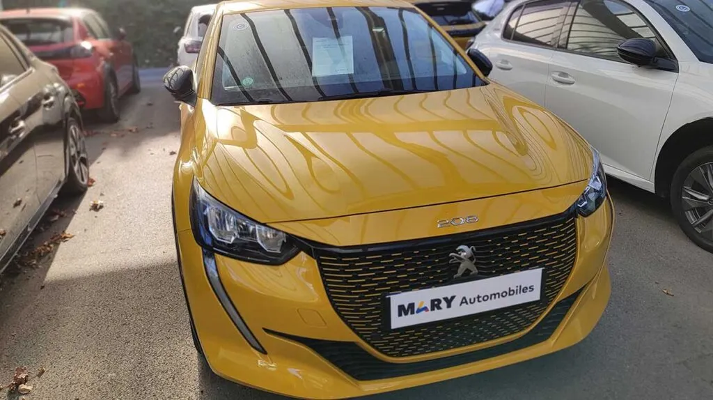 Photo d'une Peugeot e-208