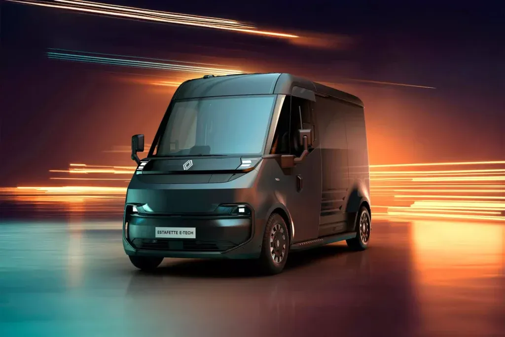 Estafette E-Tech Electric vue de devant