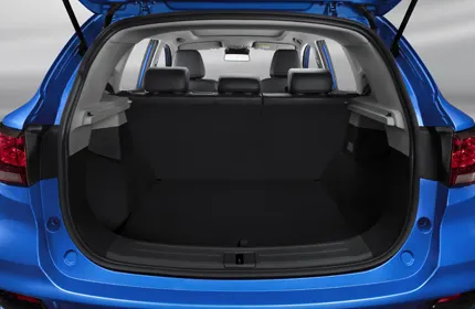 MG ZS EV design intérieur coffre