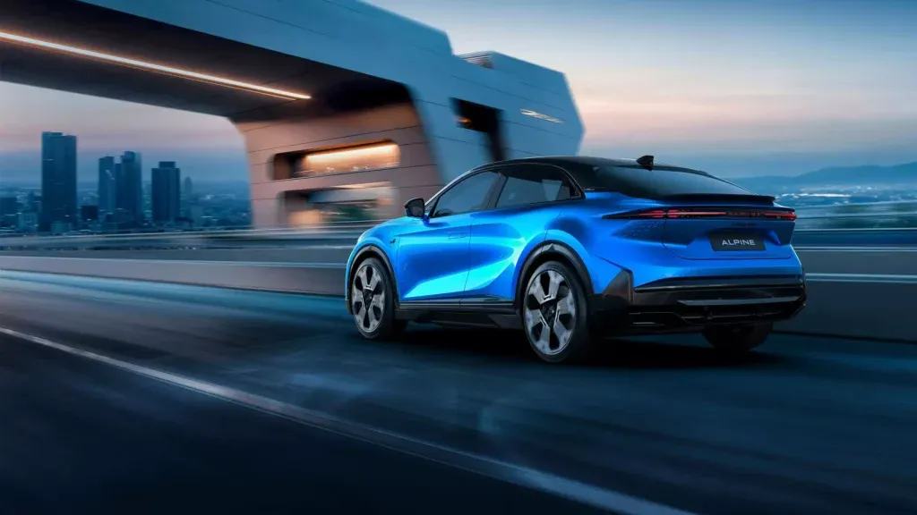 Le design de l'Alpine A390