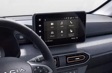 Nouvelle Dacia Sandero Stepway design intérieur tableau de bord