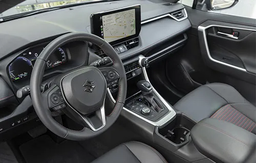 Design intérieur Suzuki Across Hybrid