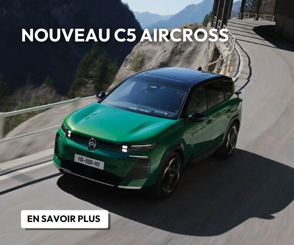 Découvrez le Nouveau C5 Aircross