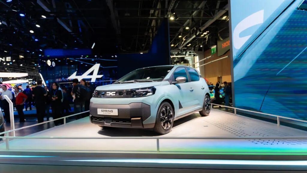 Nouvelle Dacia Spring Mondial de l'Auto
