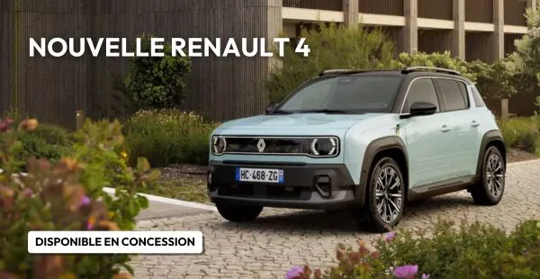 Nouvelle Renault 4 disponible en concession
