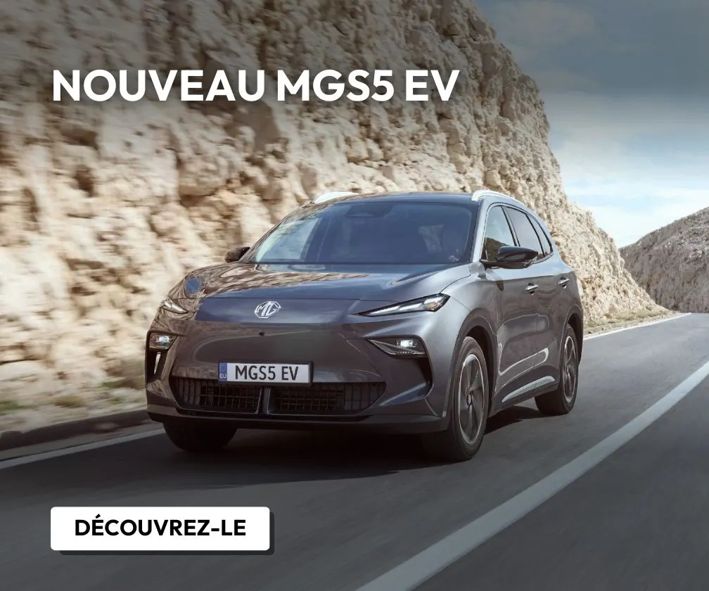 Nouveau MGS5 EV disponible en concession