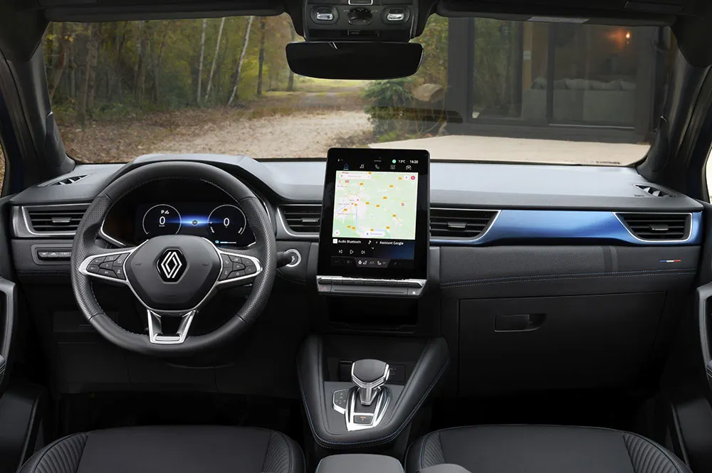 tableau de bord renault captur