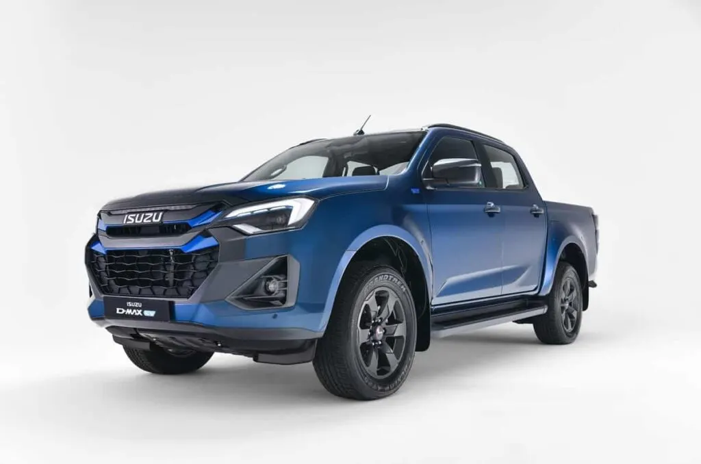 Isuzu D-Max 100 % électrique vue latérale