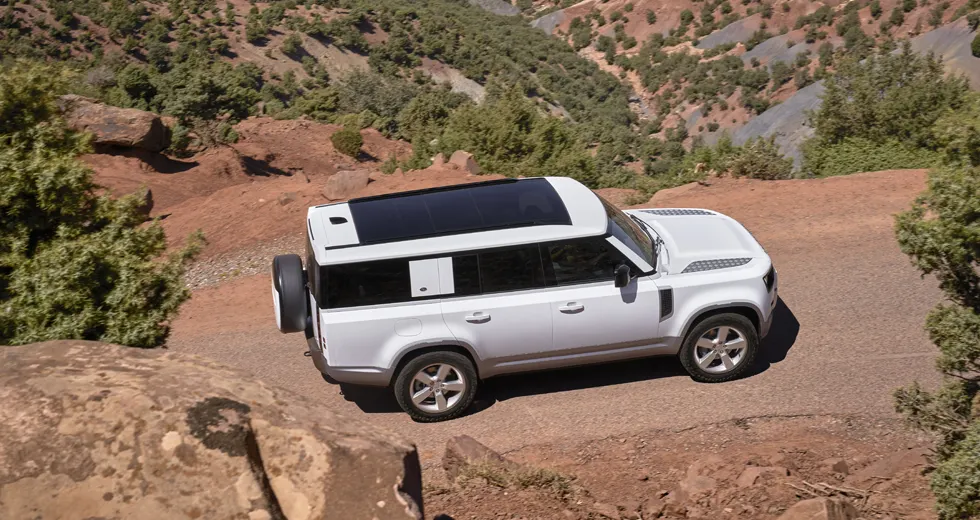 Land Rover Defender design exterieur