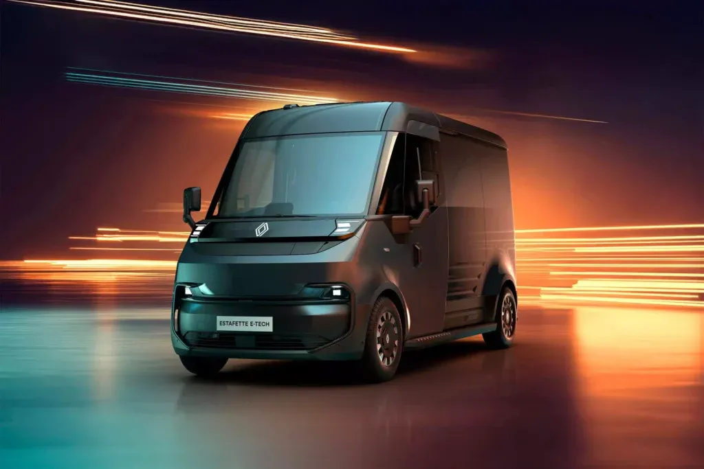 Estafette E-Tech Electric vue de devant