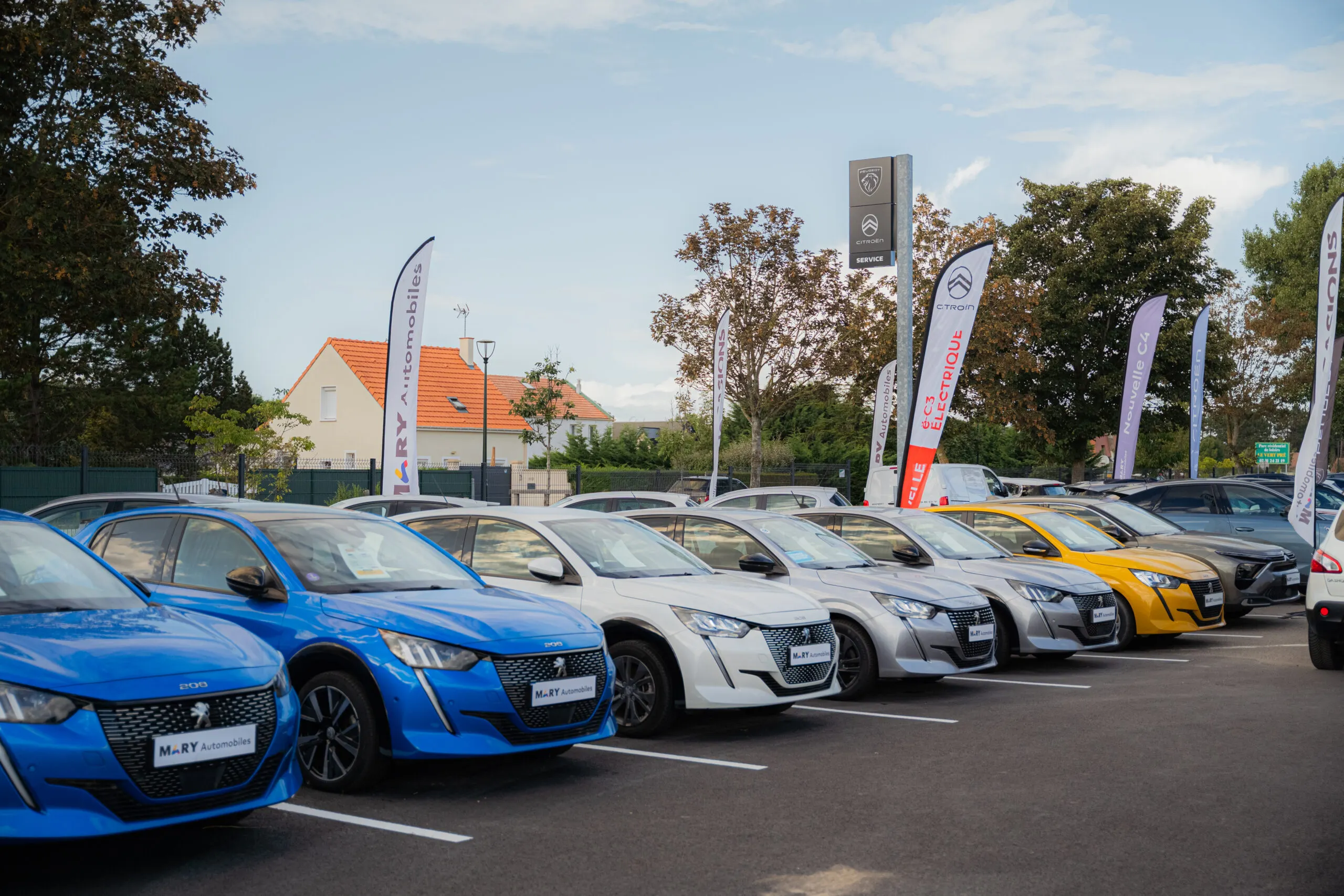 Stock véhicules d'occasion multimarques