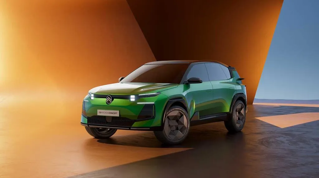 Vue extérieure du c5 aircross concept
