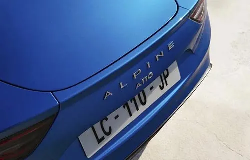 Alpine A110 extérieur monogramme