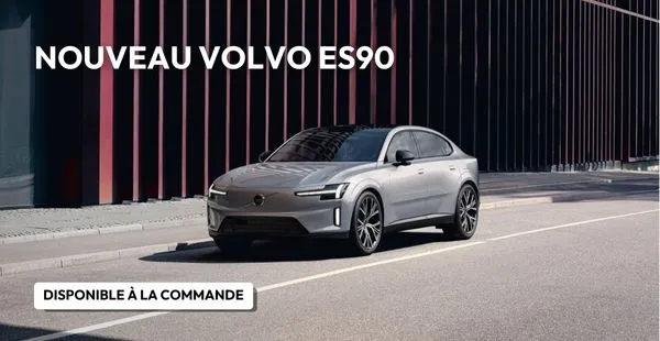 Nouveau Volvo ES90 disponible à la commande