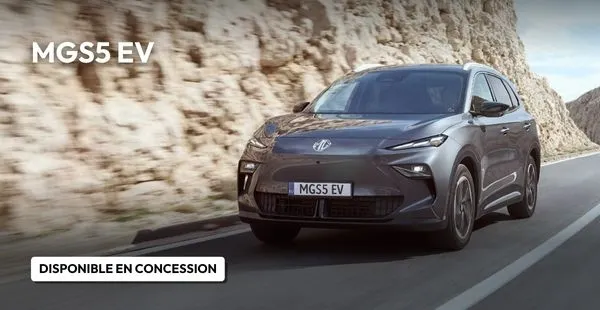 Nouveau MGS5 EV disponible en concession