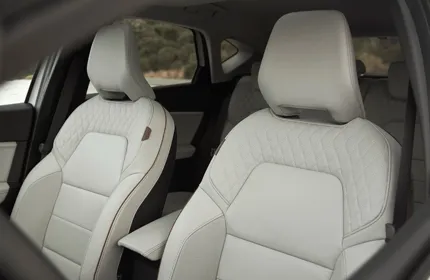 Renault Captur design intérieur sièges avant
