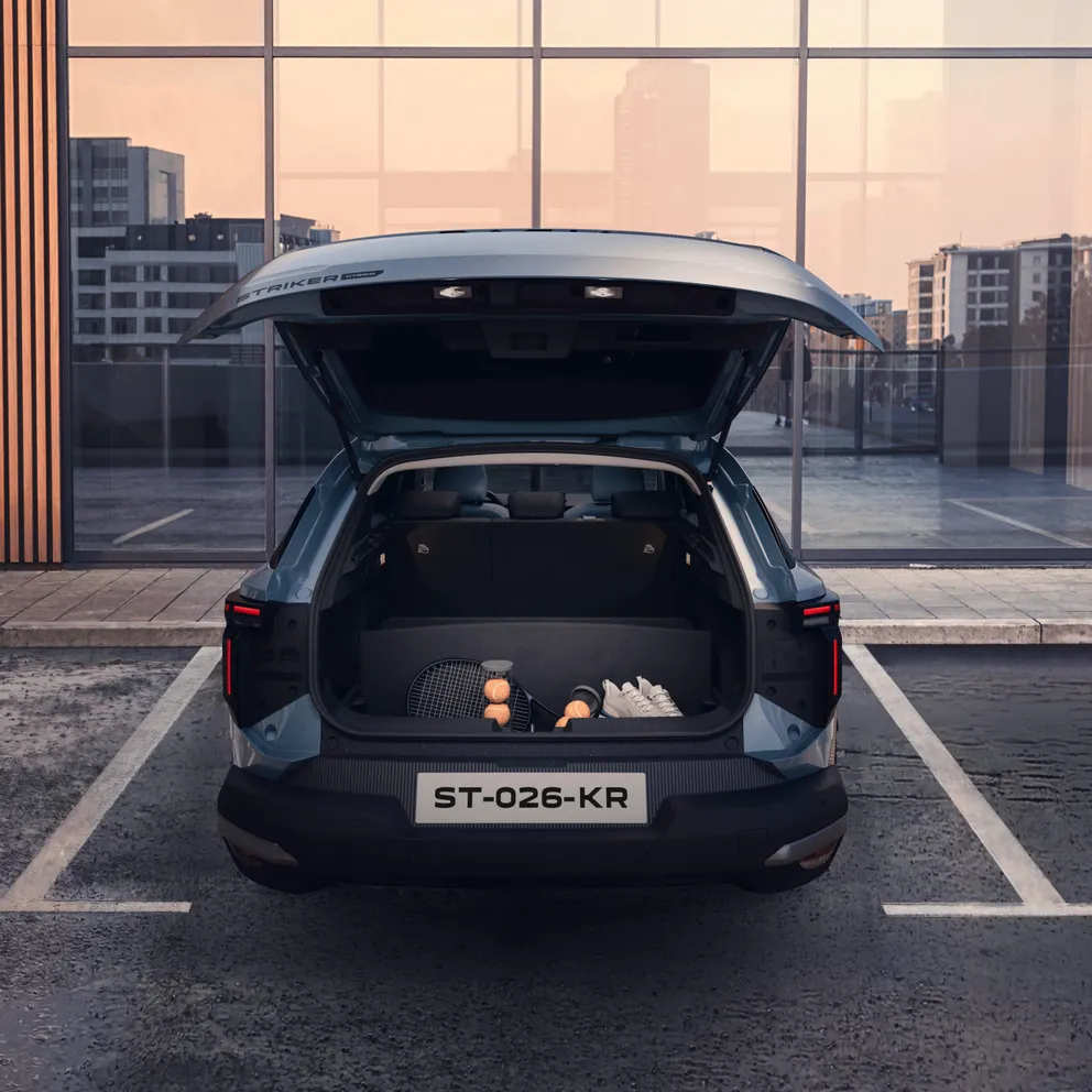 dacia striker coffre
