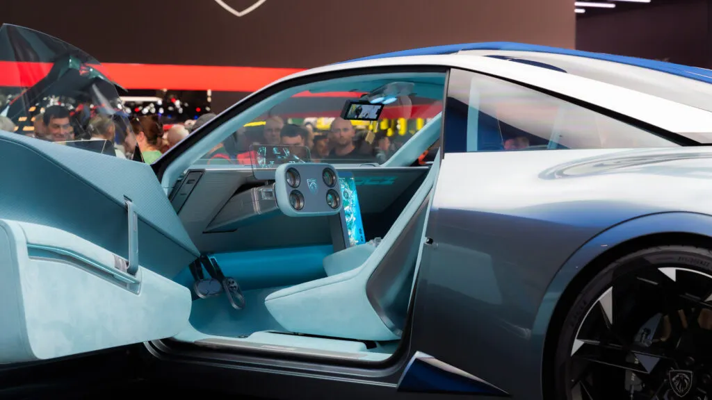Design intérieur Peugeot RCZ Vision