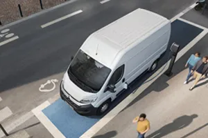 Peugeot e-Jumper vu du haut