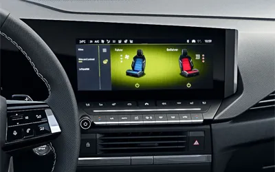 Opel Astra tableau de bord