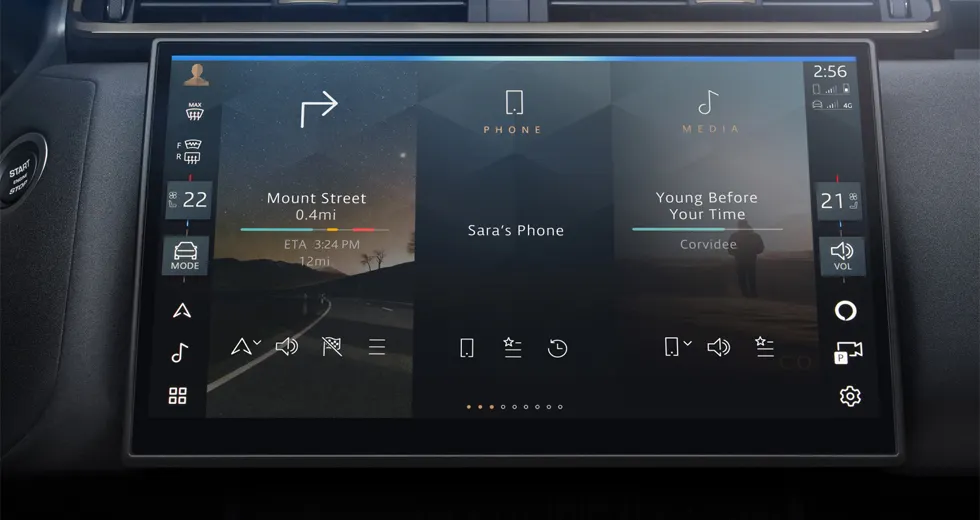 Land Rover Velar technologie