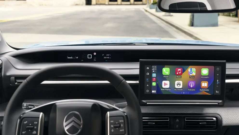 Écran central tactile 10,25’’ avec Apple CarPlay™ & Android Auto™ sans fil