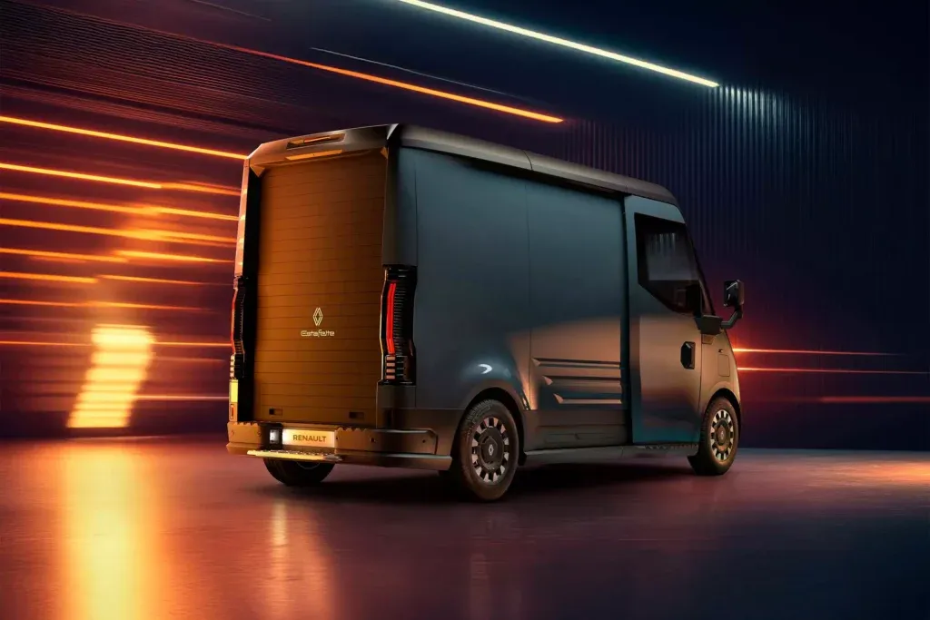 Estafette E-Tech Electric vue de derrière