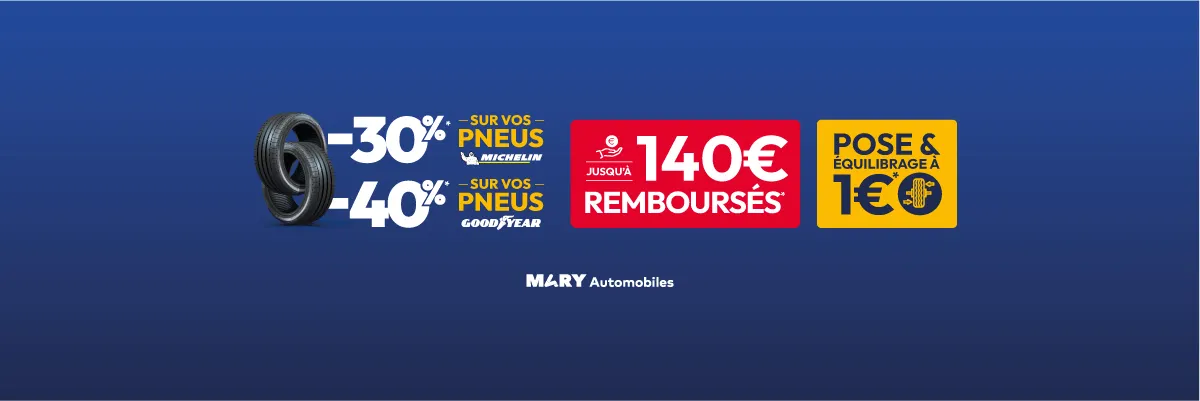 remises pneus