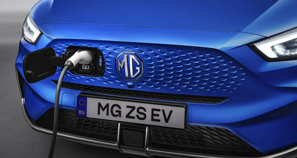 MG ZS EV recharge
