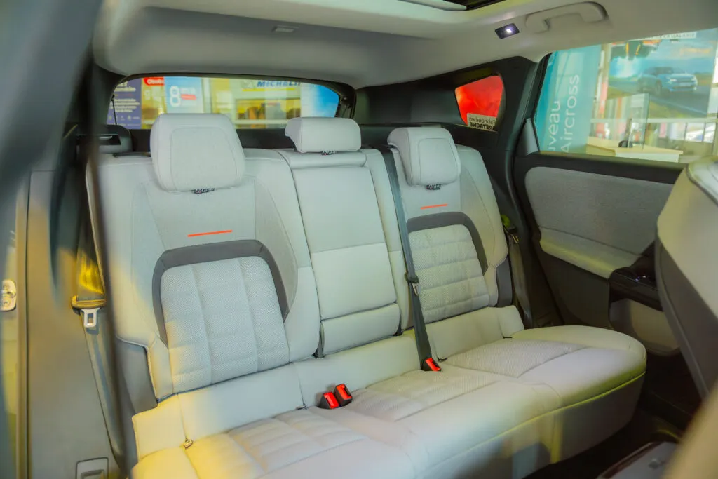 design des sièges dans le c5 aircross