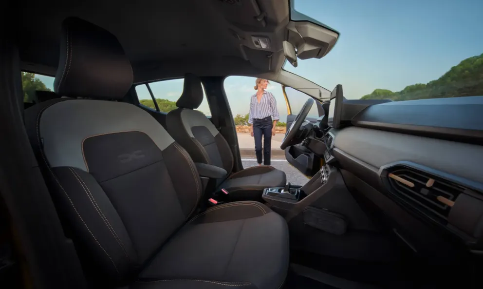 Intérieur modernisé Dacia Sandero Stepway