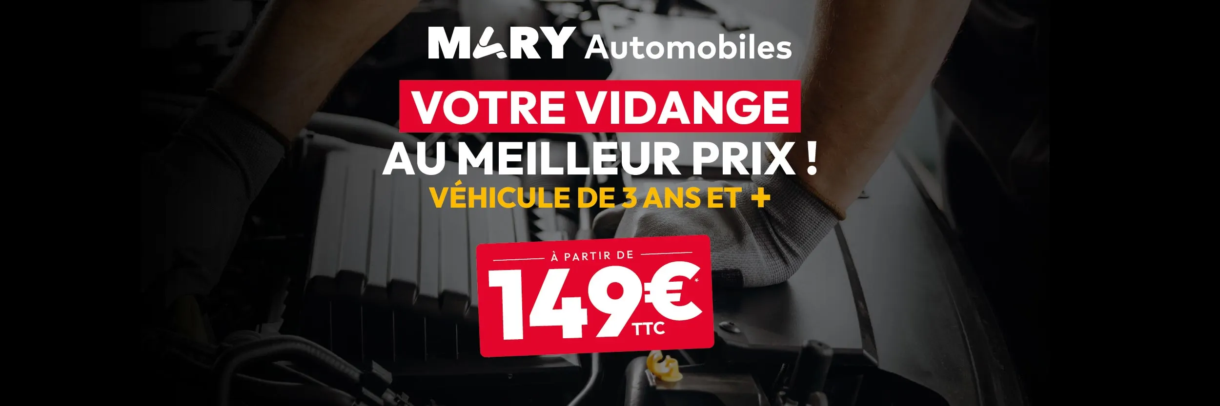 offre vidange mary automobiles