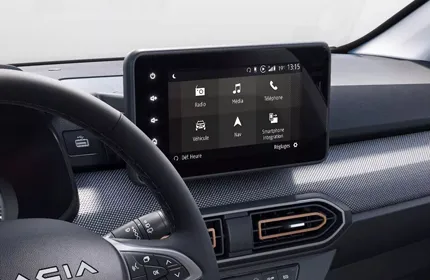 Nouvelle Dacia Sandero Stepway design intérieur tableau de bord