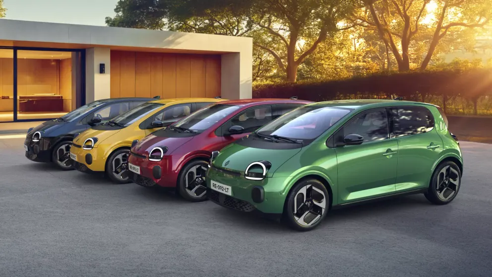 Plusieurs coloris pour la nouvelle Renault Twingo E-Tech