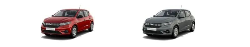 Nouvelle Dacia Sandero finitions