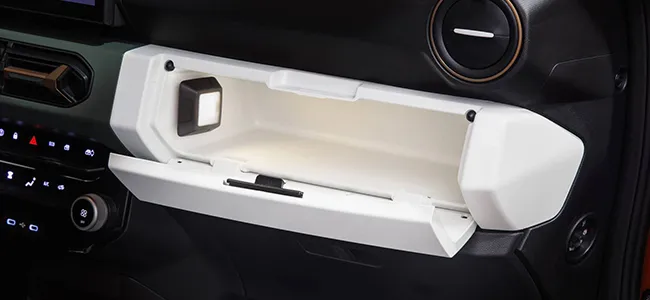 Design intérieur Dacia Spring