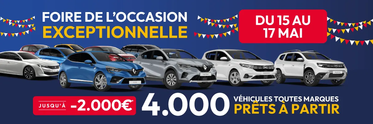 foire véhicules d'occasion barentin