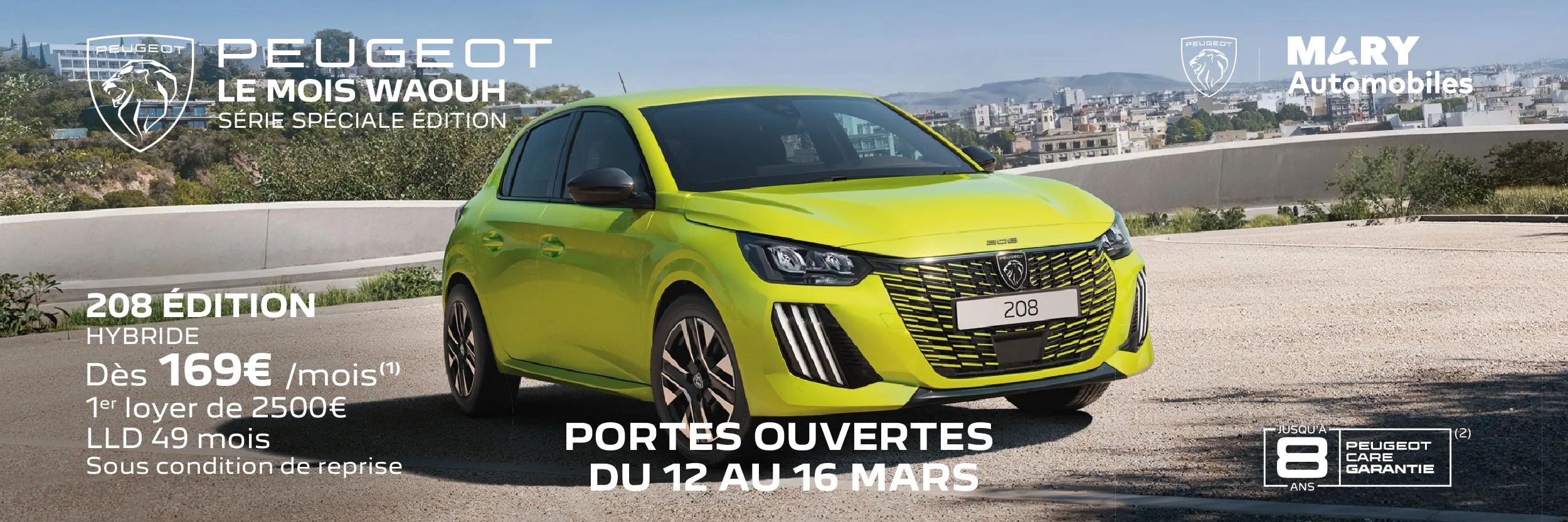 Portes ouvertes peugeot mars 2026