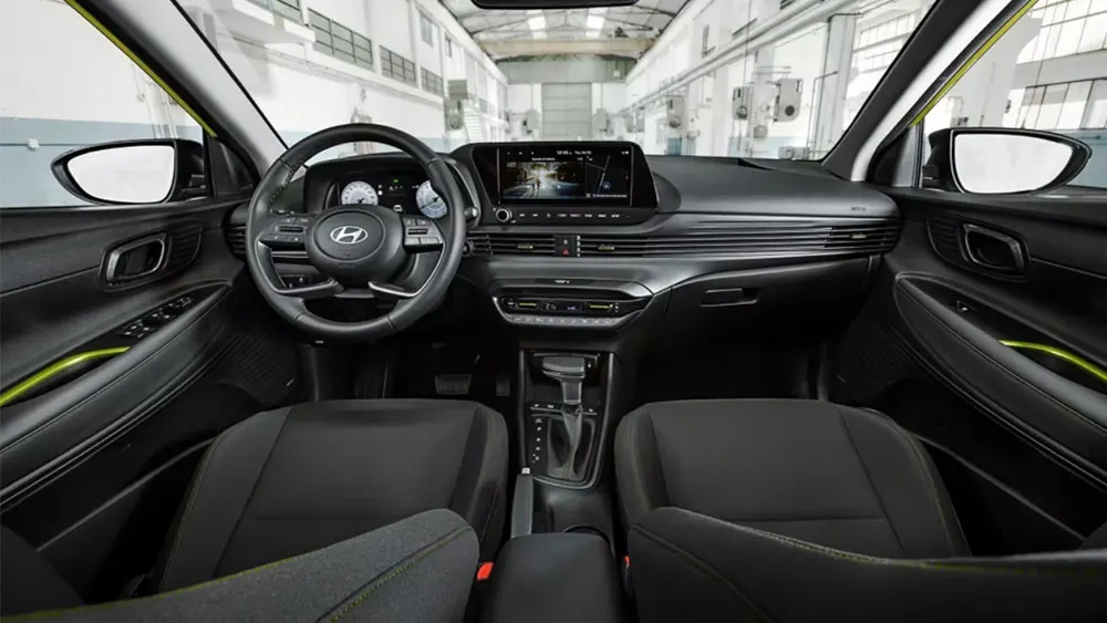 Intérieur nouvelle Hyundai i20 2023