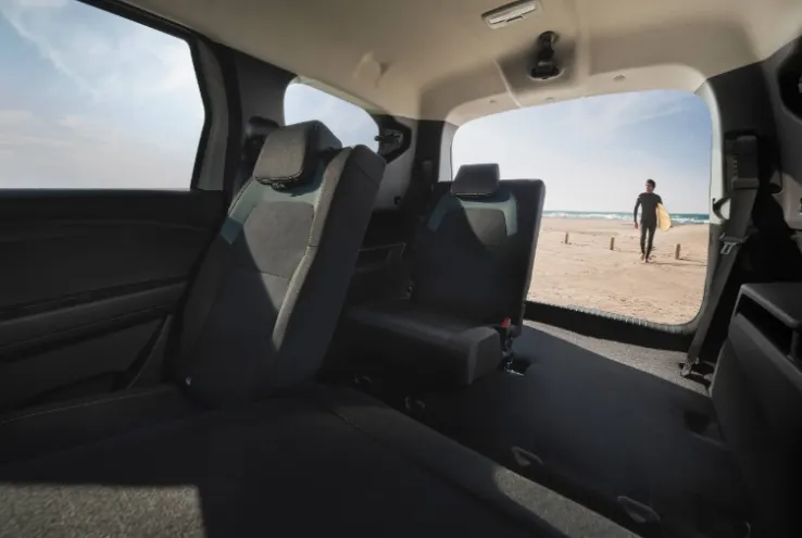 Volume de coffre modulable Dacia Jogger