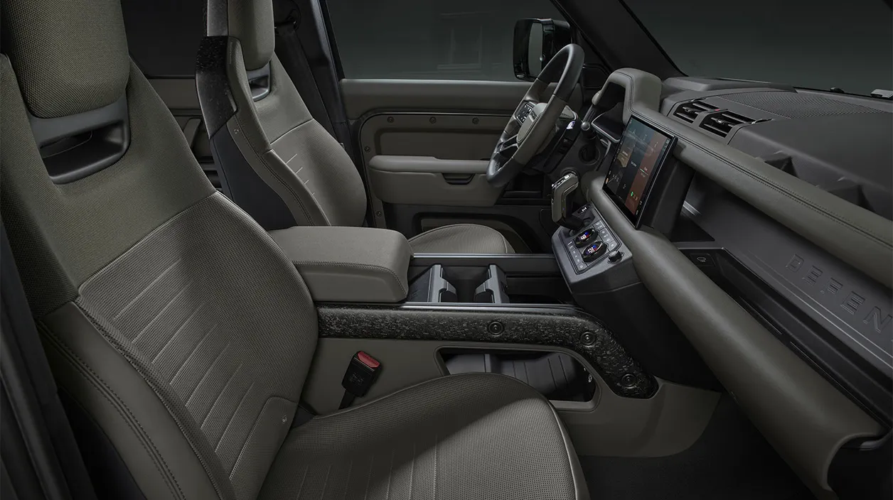 Nouveau Defender Octa design interieur avant