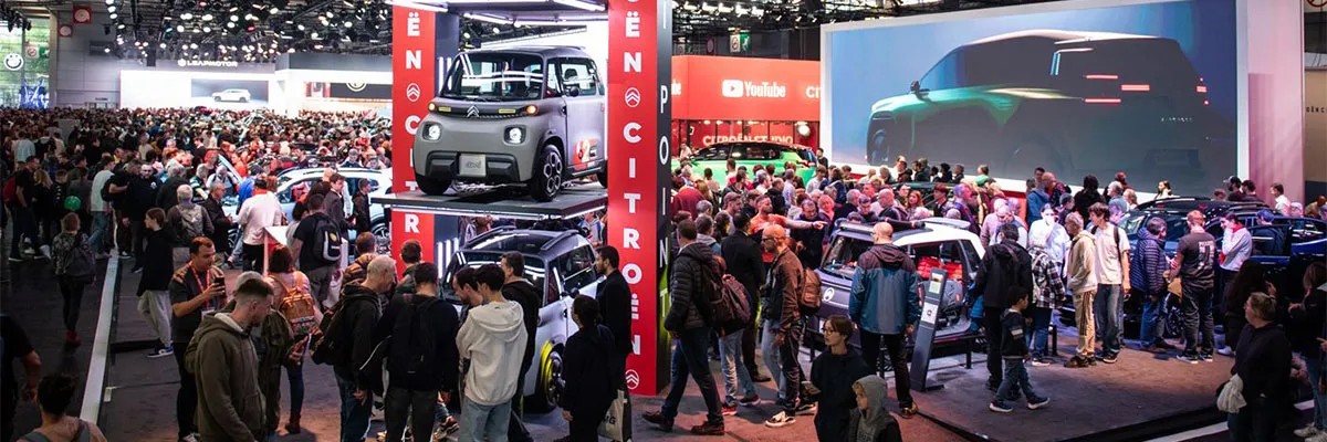 Photo du mondial de l'auto 2024