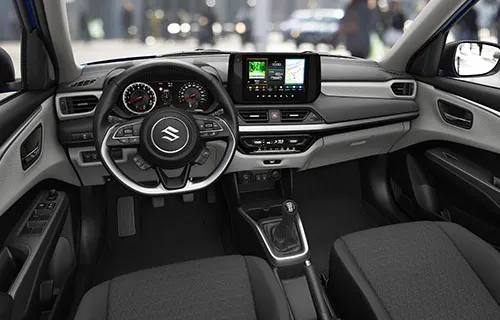 Design intérieur Suzuki Swift Hybrid